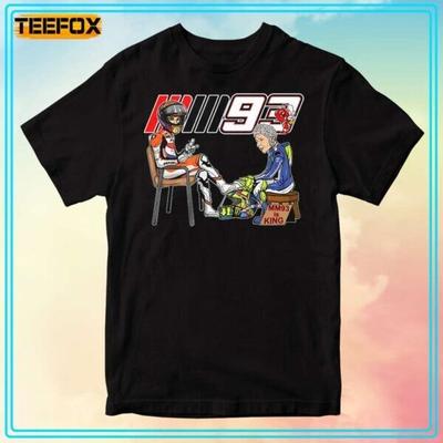 Marc Marquez MM93 Ist König Grafik T-Shirt Moto Gp Champion Racing für Fans 2025 Unisex T-Shirt