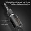 Countersink Drill Bit Set Adjustable Depth Stop Drill Bits Adjustable Hex Wrench Spiral Flute HSS M2 High Speed Steel 4-Edge Drill Bits