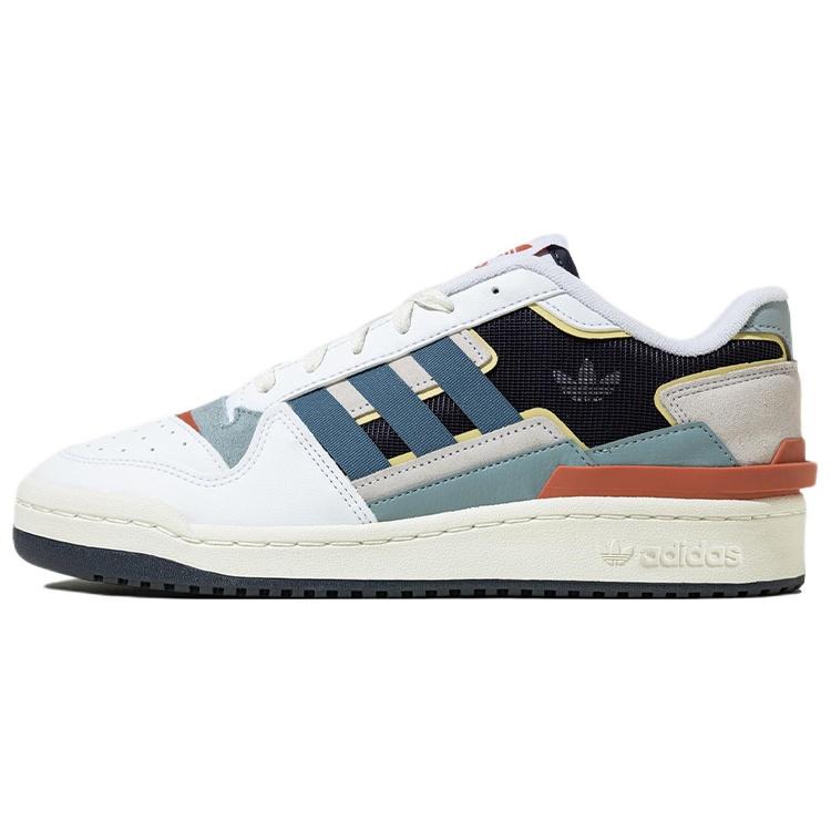 adidas originals Forum Exhibit Low 2  White Blue Red  Men s FZ5596 EU 36