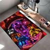 "Colorful Scary Animatronic Art" suitable as a non-slip mat for the living room or bedroom sofa