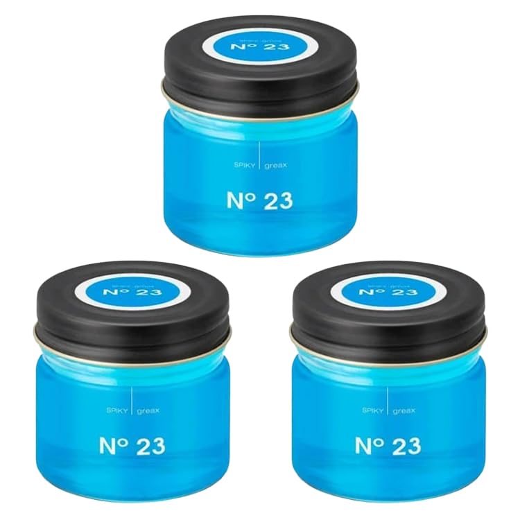 

[Set of 3] IRIYA COSMETICS Spiky Greaks 23 60g Hair Wax + Original Logo Sticker Included