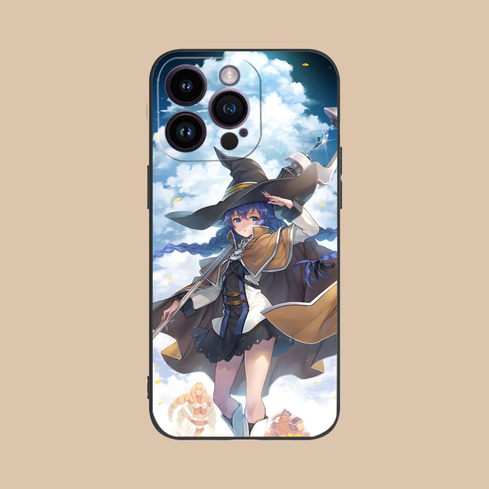 Mushoku Tensei Roxy Mobile Phone Case for iPhone 17 16 15 14 13 12 11 X XR XS 8 7 Air Pro Max Plus Mini Colorful Cover Pretty