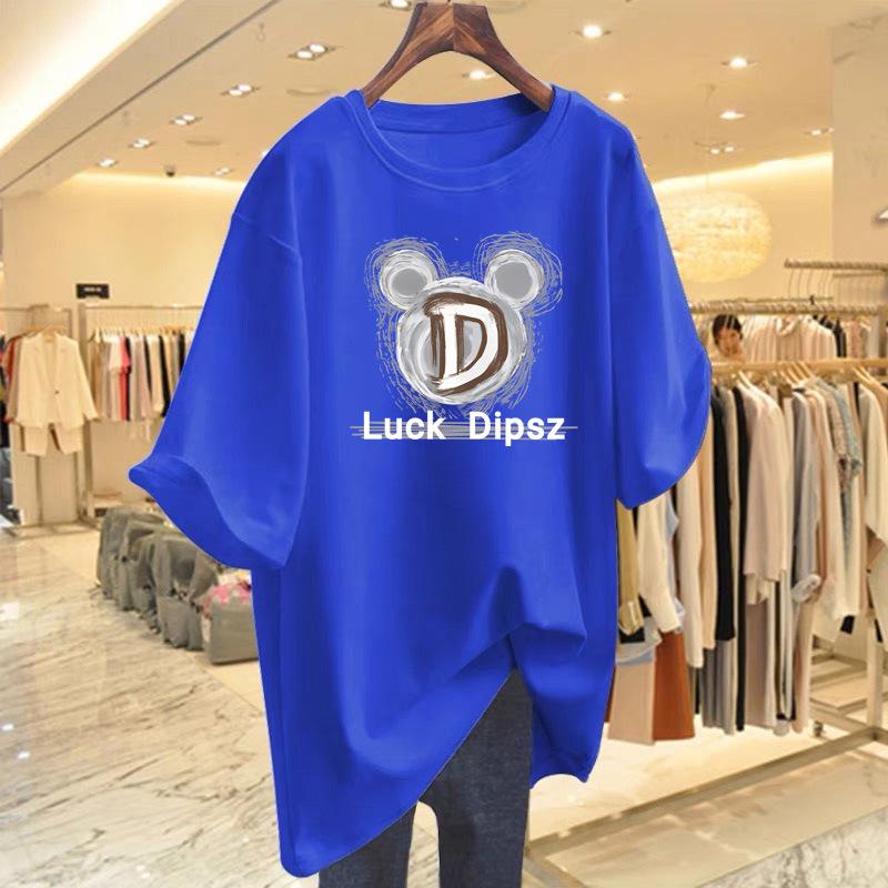 2025 Women's Summer Loose Fit Pure Cotton Graphic T-Shirt