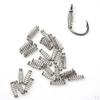 100Pcs Hook Spring Stainless Steel Fishing Weedless Accessories