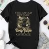 Deep Purple 90er Vintage T-Shirt Unterschrift Band