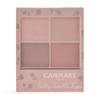 CANMAKE Silky Souffle Eyes Matte Type Eyeshadow Quad [All 4 Colors], 4 Matte Shades, 1 Palette