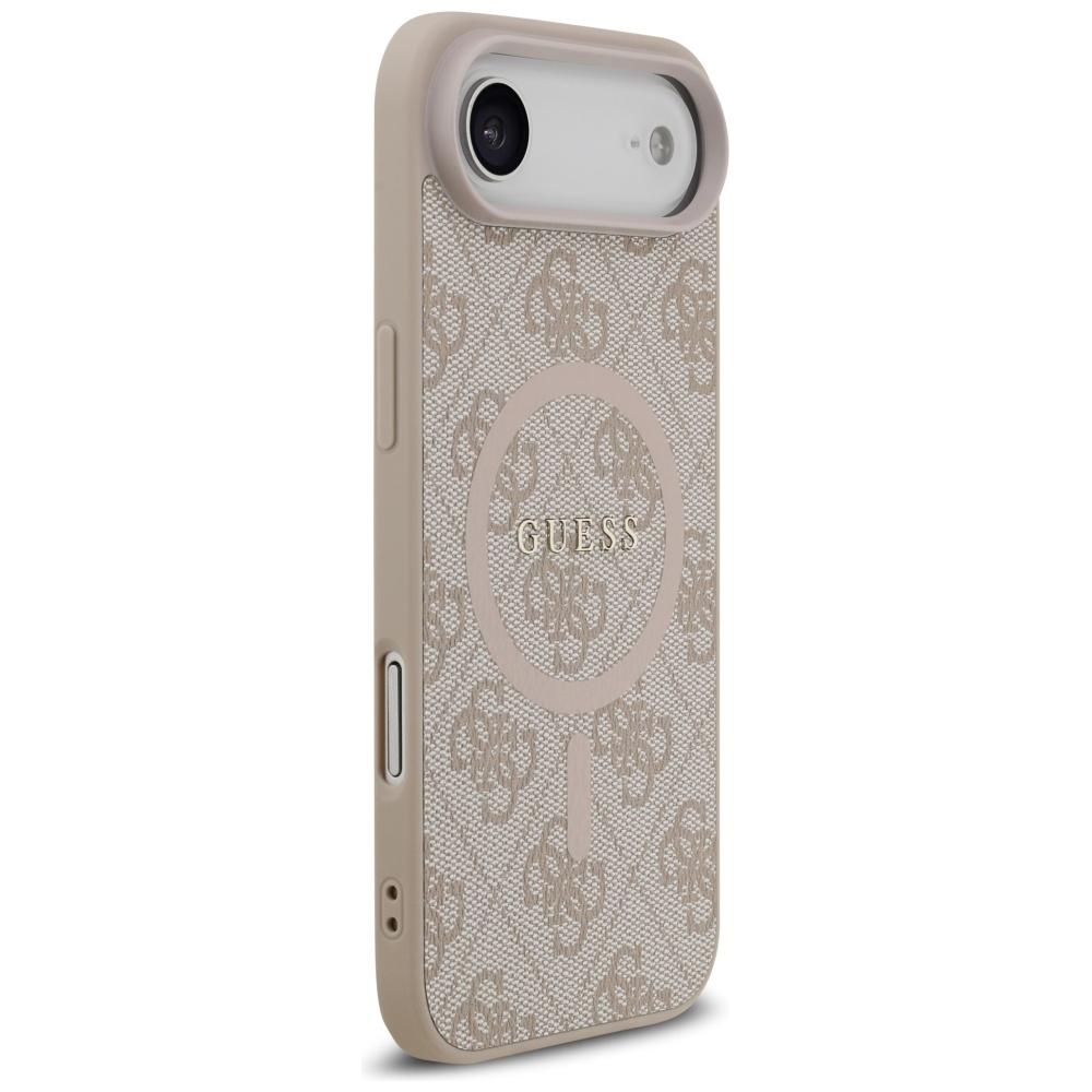 Guess 4G Ring Classic Logo MagSafe Case for iPhone Air Pink