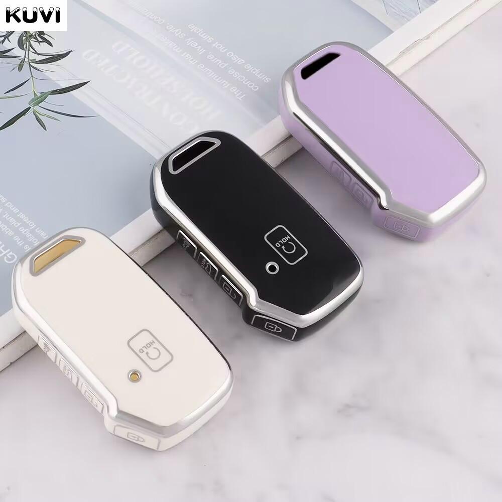 3 5 Buttons Tpu Car Smart Key Case For Kia Telluride Sx Sportage R K5 Gt Line Seltos Key Cover Shell Fob Bag