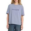 Lush Round Neck Solid Color Short Sleeve Pullover Drop Shoulder T-Shirt Women Tops TB0A43VFB881