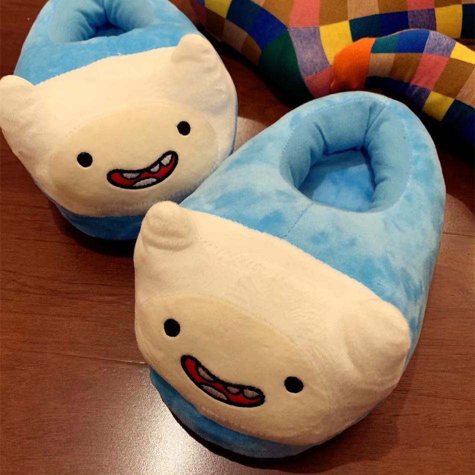 Fashion 2025 Cute Cotton Winter Women Indoor Slippers Baogen Cotton Mopping Home Non-slip Slippers With Quiet And Warm Couples Shoes