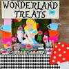 4 Pack Black and White Checkered Tablecloths, Plastic Gingham Table Cover Alice Tablecloths for Racing Theme, Halloween, Wonderland Party, Classic