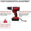 48v Electric Drill Cordless Screwdriver 2 Speed Driver Rechargeable 13000mah With 2 Li-ion Battery 3 In 1 110v 220V