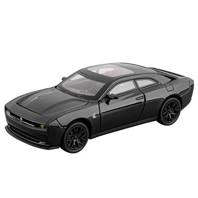 Simulation 1/32 Dodge Charger Daytona SRT Alloy Car  Model with Sound Light Collection Miniature Voiture Toy Vehicle Boy Gift