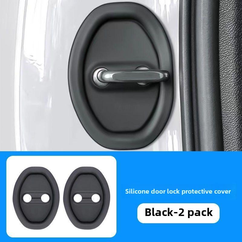Car Door Shock Absorbing Buffering Mat Reduce Noise Universal Silicone Cushion Mute Protective Covers Car Door Mute Accessories