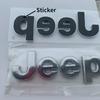 Car Front Hood Emblem Side Trunk  Badge for JEEP Renegade Grand Cherokee Wrangler JK Compass Commander Patriot Liberty