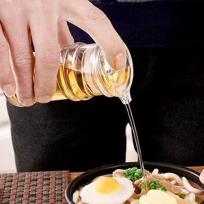 Acrylic Soy Sauce Bottle Large-Capacity Sealed Seasoning Pot Multifunctional Leak-Proof Vinegar Oil Bottle Kitchen Utensils Tool