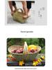 Handmade Bamboo Basket for Fruits, Vegetables, Eggs, and Storage