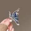 Exquisite Crystal Butterfly Brooch,women's Niche Fashion Light Luxury Brooch Pin, Fashion Corsage Suit Coat Accessories