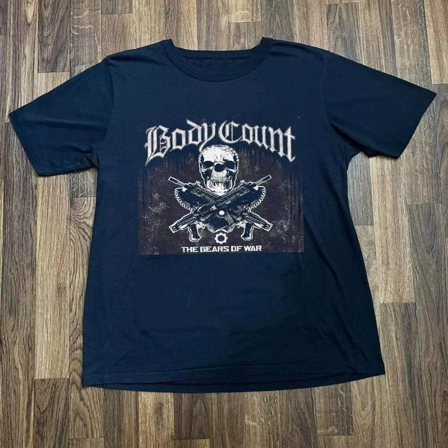 

Body Count The Gears Of War Shirt Black All Size Cotton Unisex BT523 Unisex T-Shirt XXXXXL чорний