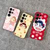Brand P-peko Chan Lovely Girl Phone Case For Samsung S 24 Fe 25 Ultra Plus 20 Lite 21 30 22 23 24 22 Ultra 5G Fundas