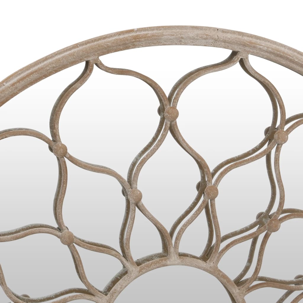 Sand Mirror 60x3 Cm Round Iron Indoor Mirror