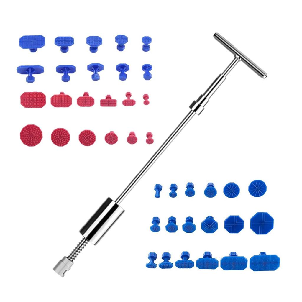 Universal Car Body Sheet Metal Dent Repair Tools Puller For Auto Minor Dent Door Dings Hail Pit Damage Traceless Removal