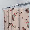 Vintage Cowboy Boots Shower Curtain Decor Western Style Floral Bathroom Curtains Waterproof Home Accessories Gift For Cowgirl Lo