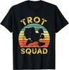 Turkey Trot Squad Funny Thanksgiving Running Family Matching T-Shirt