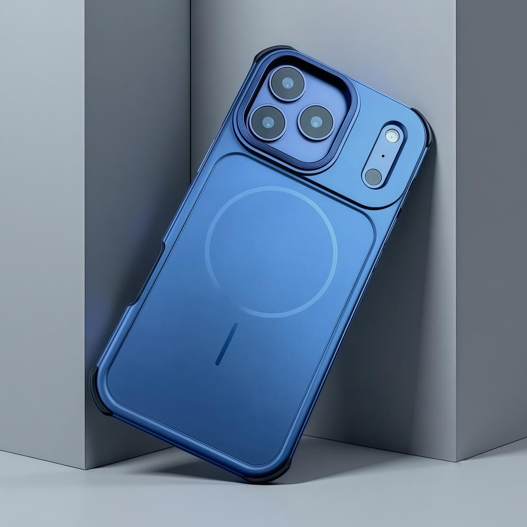 Luxury Shockproof Armor Matte Magnetic Case For iPhone 17 16 15 14 13 12 Pro Max 17Pro ProMax For Magsafe Wireless Charge Cover