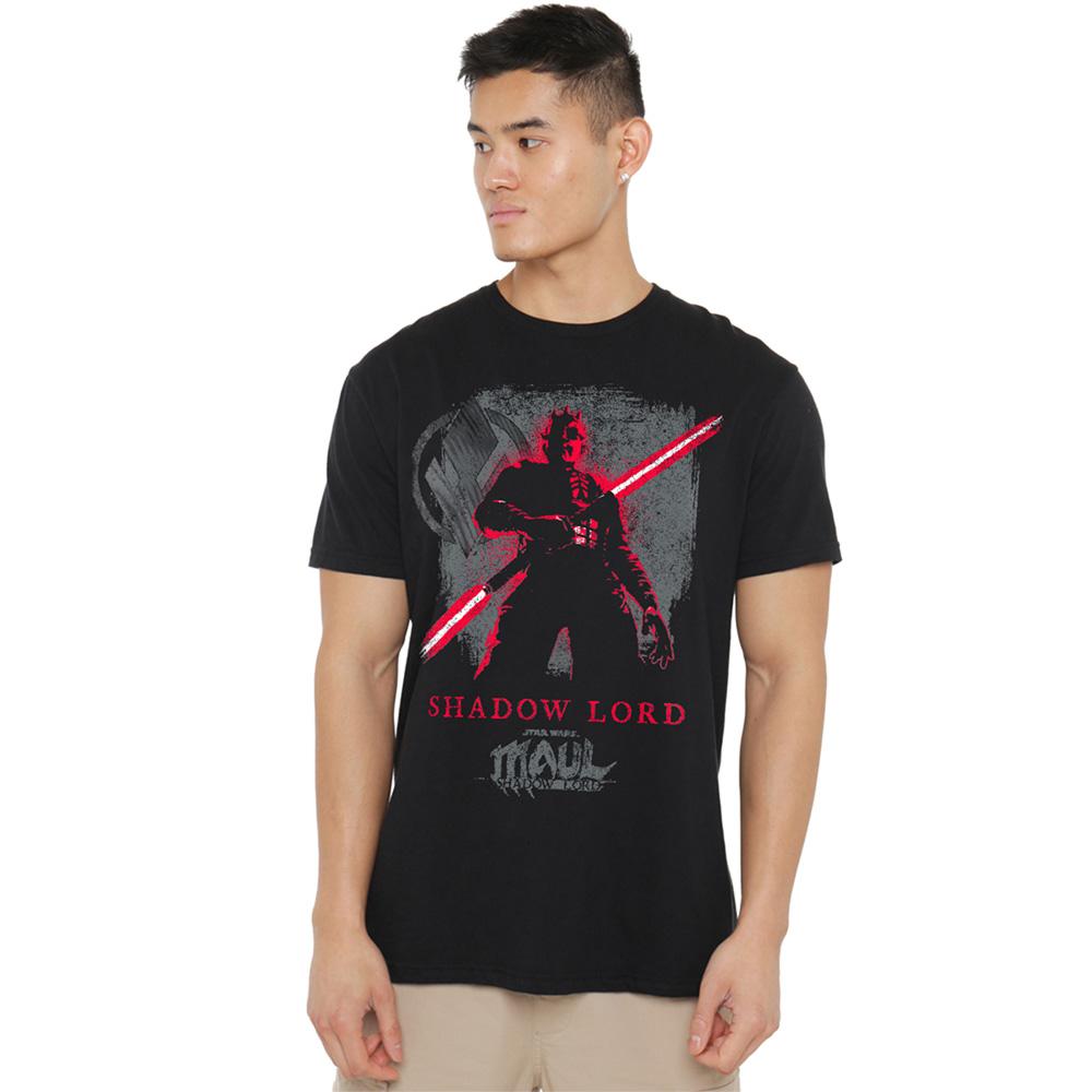 Star Wars: Maul-Shadow Lord Unisex Volwassen Dark Side Sith T-shirt