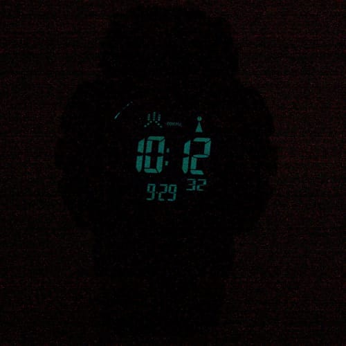 Arias Men's Radio-Controlled Solar Digital Watch with Dash Function, Waterproof, Multi-Function, Backlit, Inverted LCD Display, Urethane Strap, ADWW15