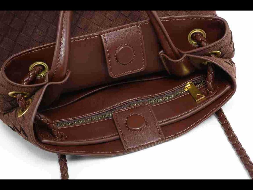 Borsa Tote Tessuta in Velluto Retro: Borsa a tracolla quadrata piccola da donna autunno/inverno