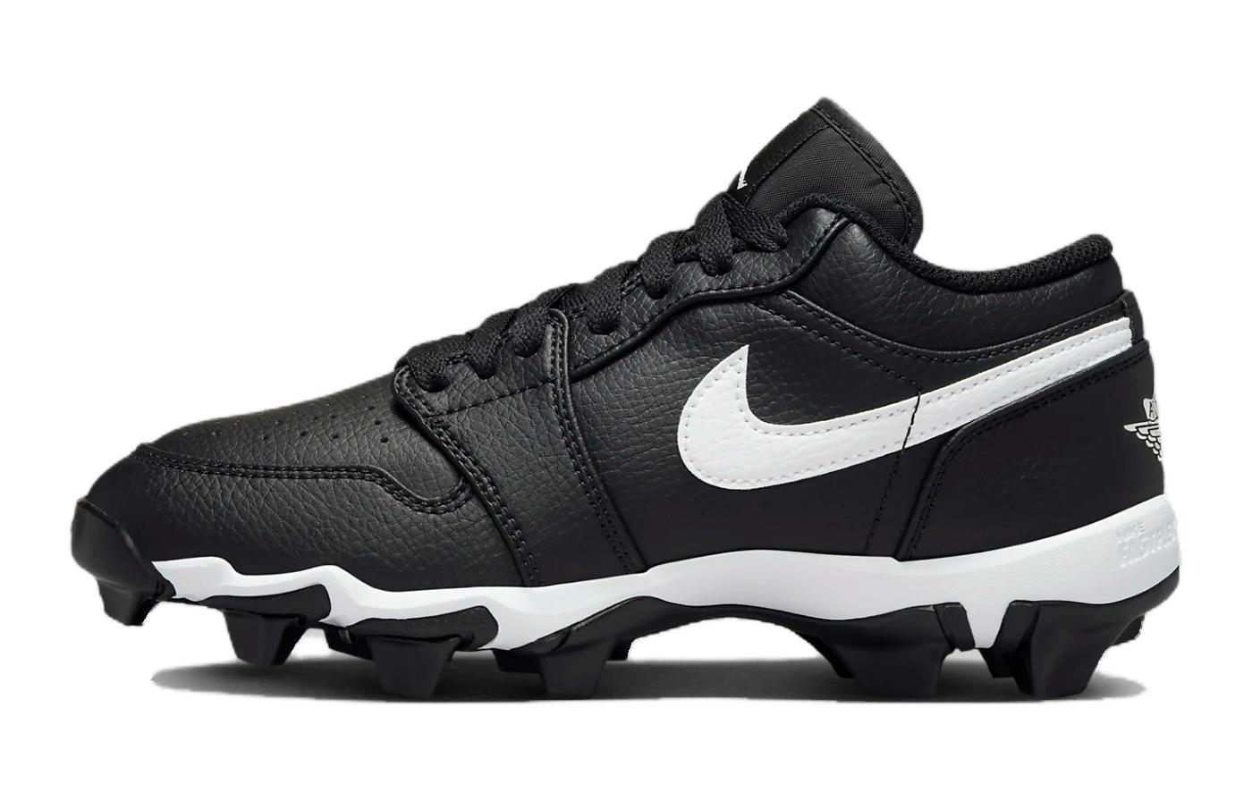 

Jordan Air Jordan 1 Cushioning, Wear Resistant Low top Kids Training Shoes Black White Kids HF6885-001 38.5
