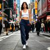 Womens Sweatpants Print Daily Casual Sports Pants Outdoors Gym Jogging Woman Clothes Trousers