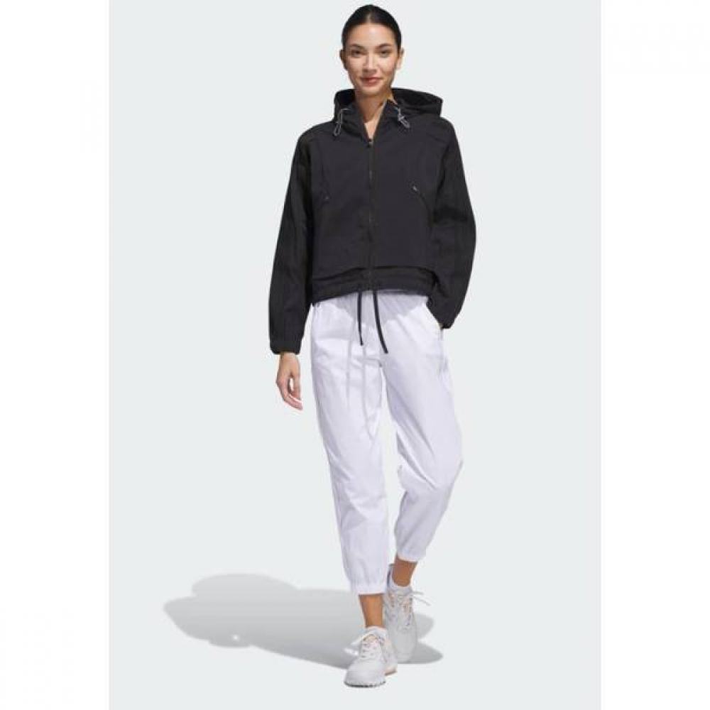AdidaS Golf Women S Windbreaker Beyond Full Zip Hoodie Im7890