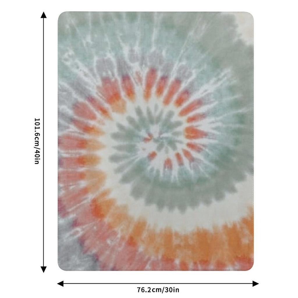 Cute tie dye Throw Blanket Soft Cozy Blanket for Pet Kids Adults