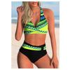 High Waist Bikini Sexy Swimsuit Women Push Up Bikini Set Plus Size Swimwear Beach Swimming Suit