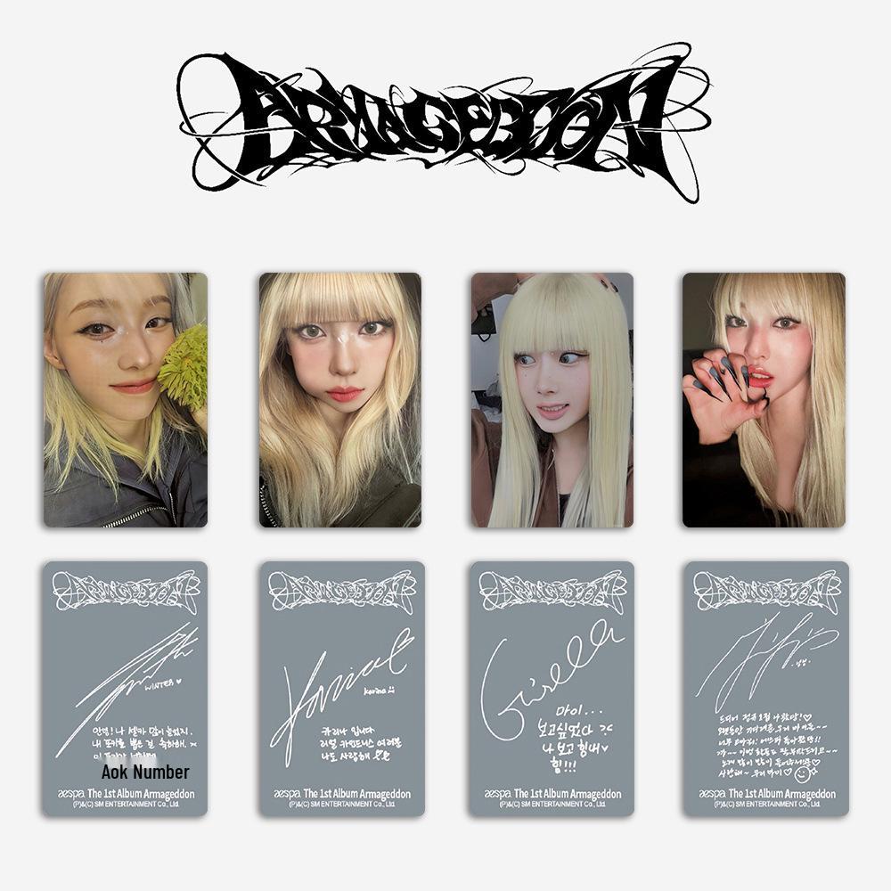 aespa s 1st Full Album Armageddon Pop-up: Yujin Special Random Card POB