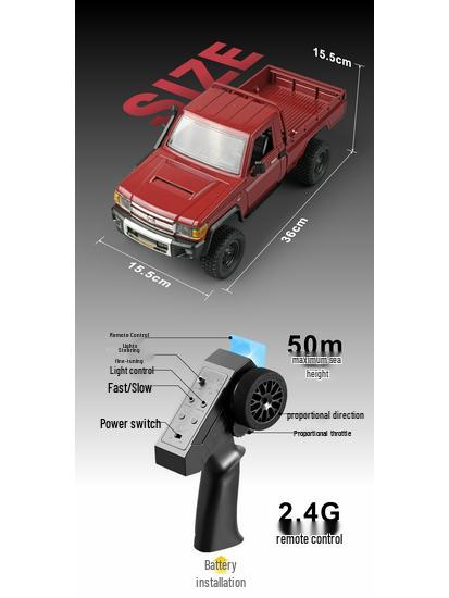 Toyota Officially Licensed RC LC79 Pickup Truck Model Car