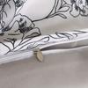 RunGrape Duvet Cover Bedding Set Twin Queen King Size White Quilt Cover Bed Linen 2 Bedrooms 2x Sp Calico Bedclothe With Zipper