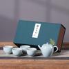 MOZHOU Longquan Celadon Tea Set (One Pot, Six Cups)