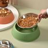 Cat Bowl Dog Bowl Pet Stainless Steel Single Bowl Anti-Slip Anti-Tip Pet Bowl Dog Food Tableware Pet Supplies