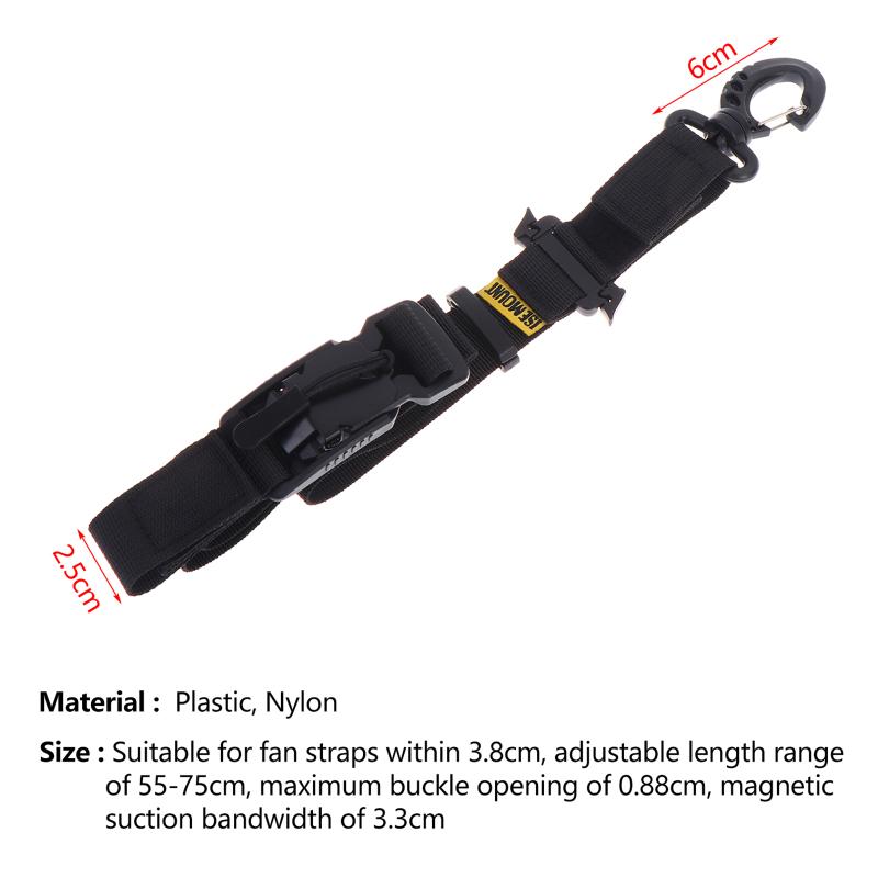 Three Point Backpack Stabilizer Strap Quick Detachable Chest Bag Fixed Strap Adjustable For Sling Packs & Messengers