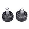 Enhance the Night Look of Your For Mazda 2 Demio Interior with Reflective Switch Knob Climate Control Buttons Set of 3