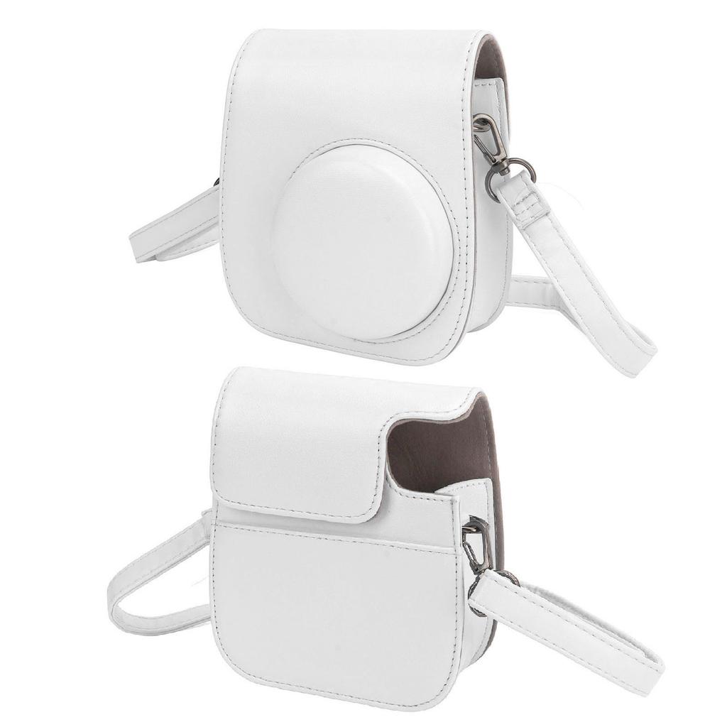 Mini Sofortbildkamera Schutztasche PU-Hülle für Fujifilm Instax Mini 12 mit Album Filtern Bunt