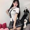Sex Underwear Sexy JK Uniform Plaid Skirt Cosplay Hot Passion Clothes Sex Suit Underwear
