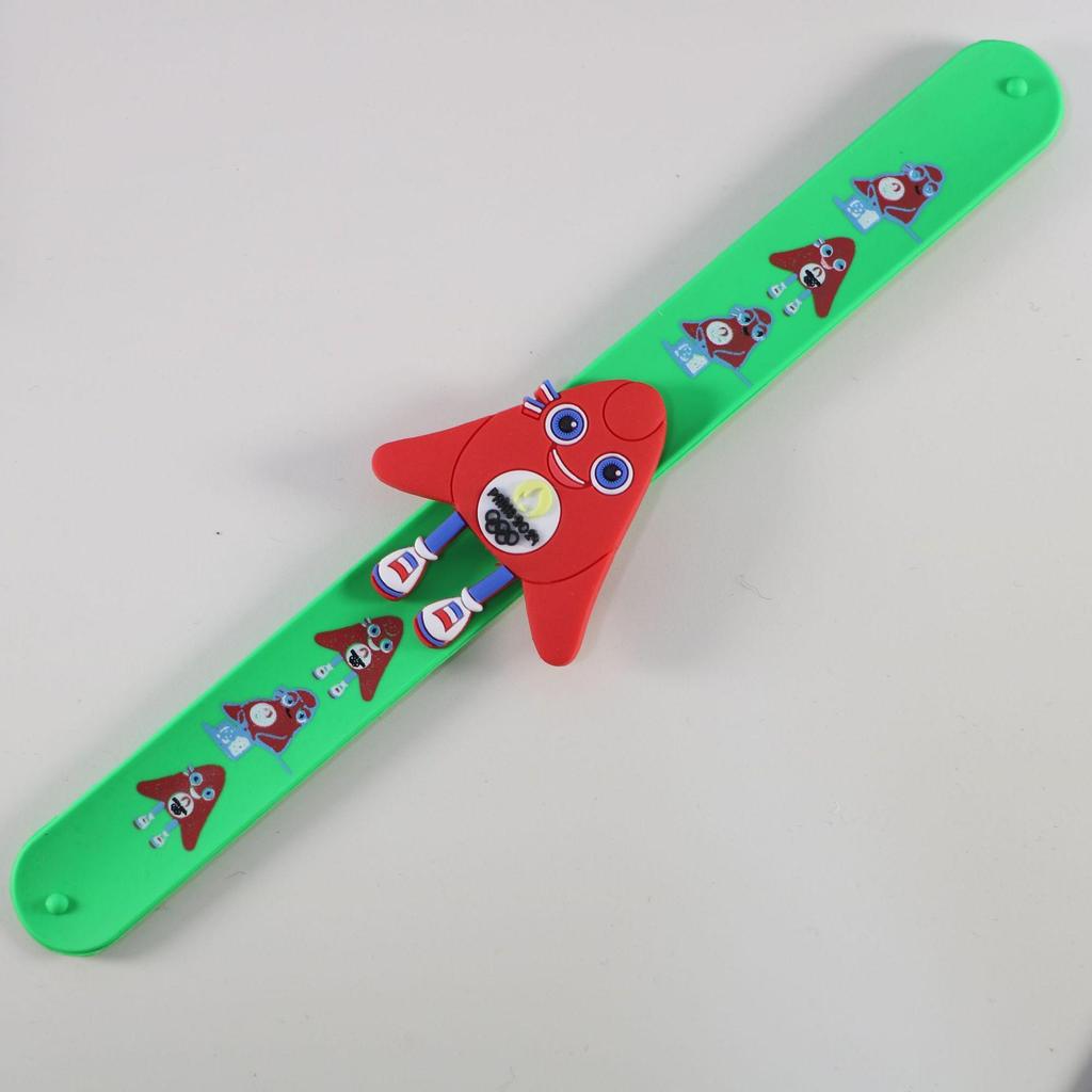 Children's Christmas Snap Bracelet – Holiday Themed Party Toy
