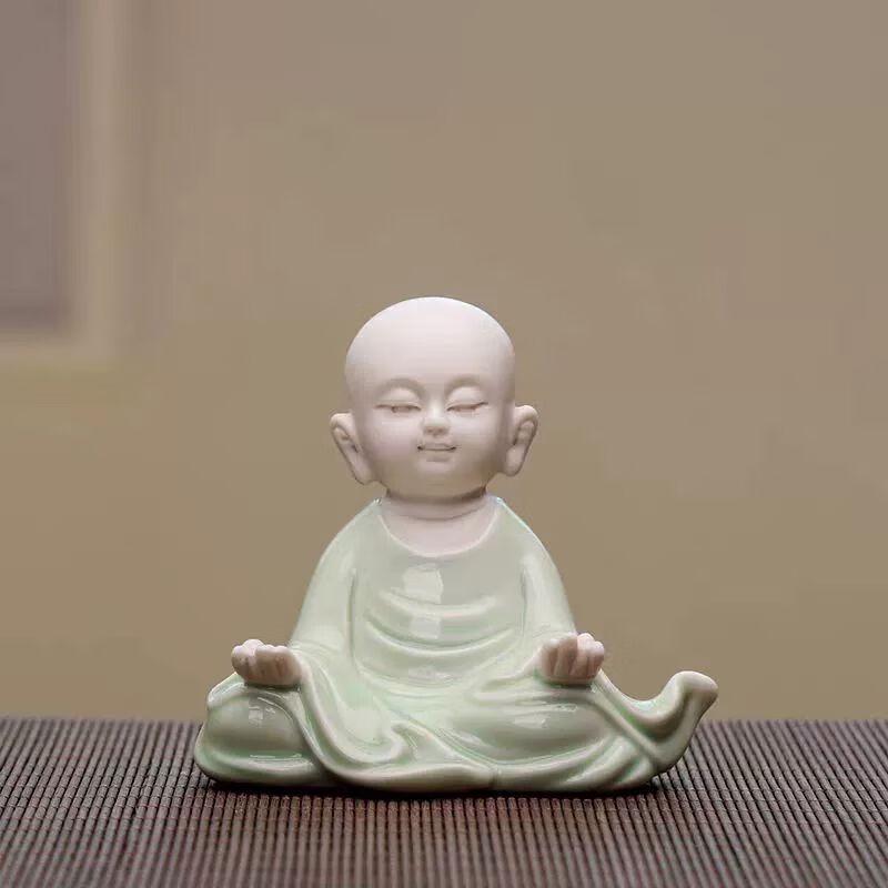 Ceramic Happy Maitreya Buddha Ornament