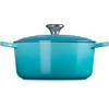 Cast Iron Roaster Le Creuset Signature Round 24 Cm Caribbean 4.2 L (21177241702430)