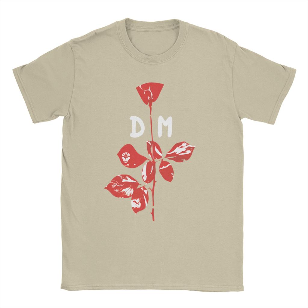 Fashion Electronic Rock Depeche Cool Mode T-Shirts Men O Neck 100% Cotton T Shirts Short Sleeve Tee Shirt Printed Tops